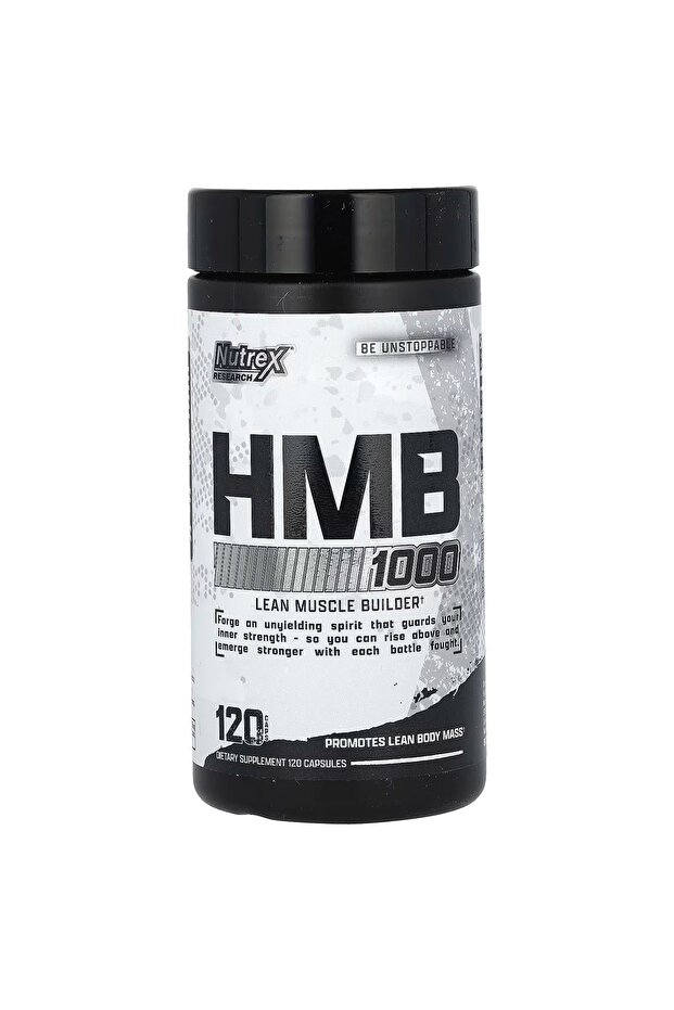 Hmb 1000, 120 Veg Capsules, Usa Origin.