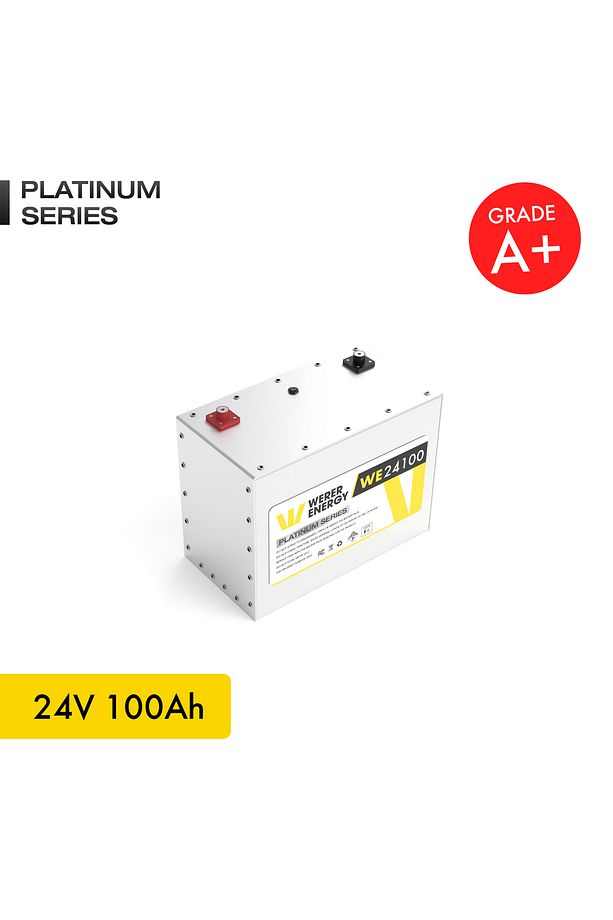 24V 100Ah LiFePO4 Platinum Series Bluetooth'lu Lityum Demir Fosfat Akü - 4
