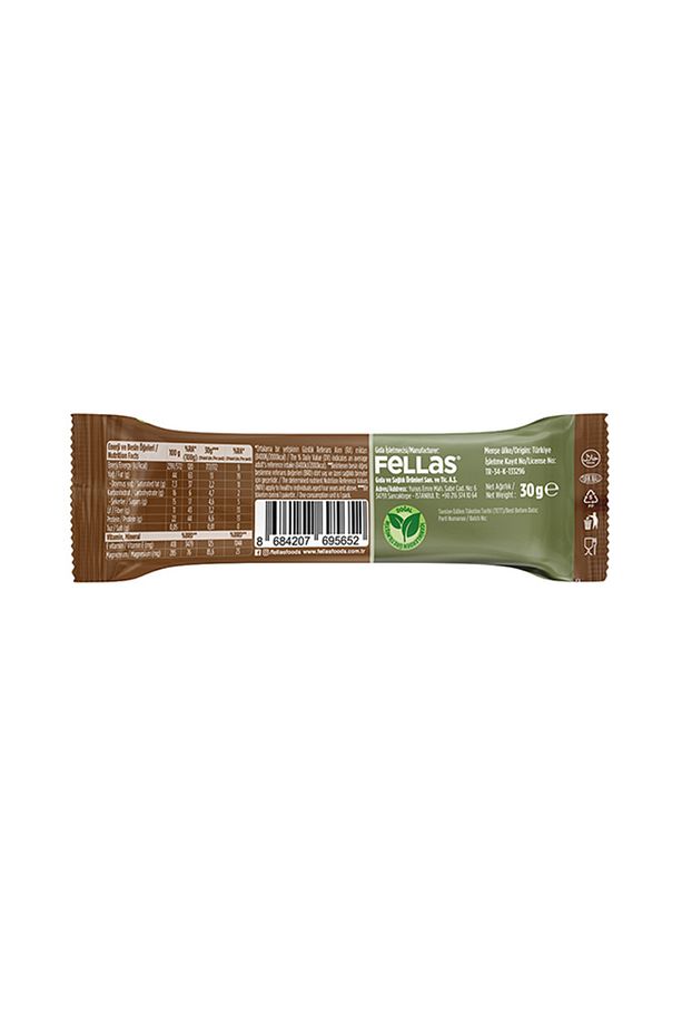 Dört Tohumlu Kuruyemiş Bar 30 gr X 12 Adet - 5