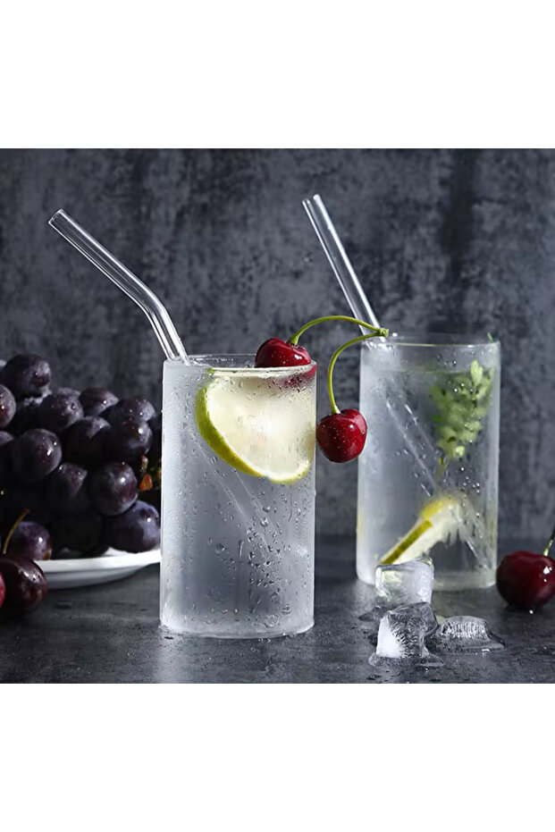 12'li Cam Pipet Ve Pipet Temizleme Fırçası, Kalın Cam Pipet - 3