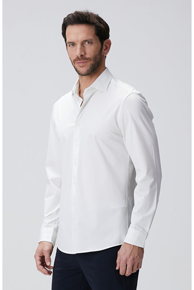 N-Tech Beyaz Gömlek - 4