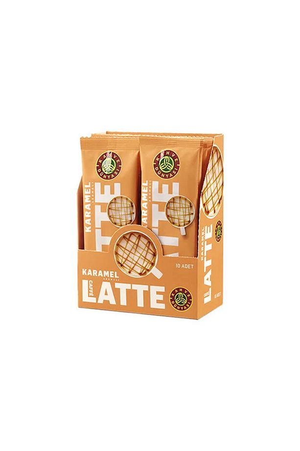 Özel Seri Sıcak Karamel Aromalı Caffe Latte 10'lu - 1