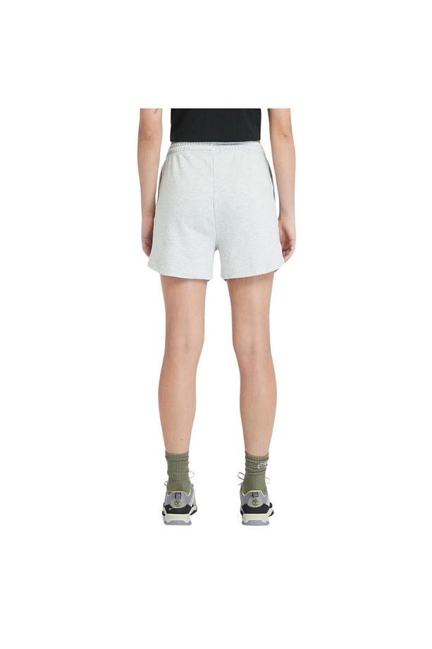 Loop Back Sweatshorts Lıght Grey Melange Kadın Şort - 4