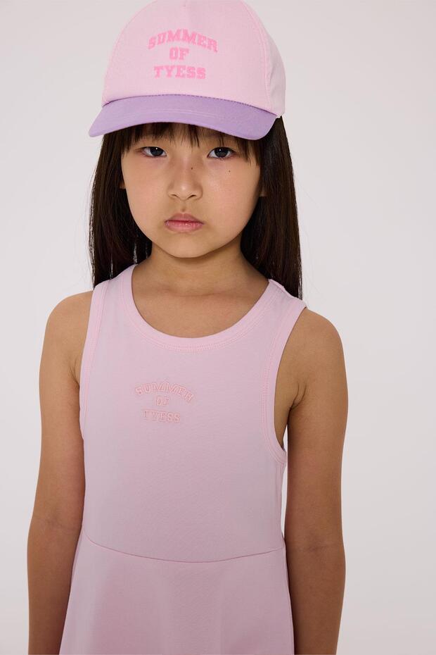 BG Store Kız Çocuk Pembe Elbise - 4