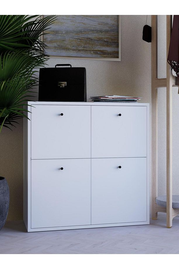 Çok Amaçlı Dolap, Raflı Ayakkabılık, Banyo Dolabı, Mutfak Dolabı, 1. Sınıf Mdf - 1