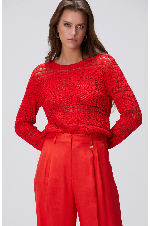 Kırmızı Triko - 1