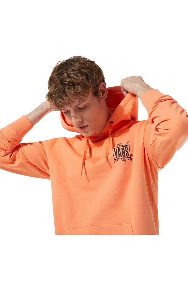 Palm Tree Po Erkek Turuncu Kapüşonlu Sweatshirt - 6