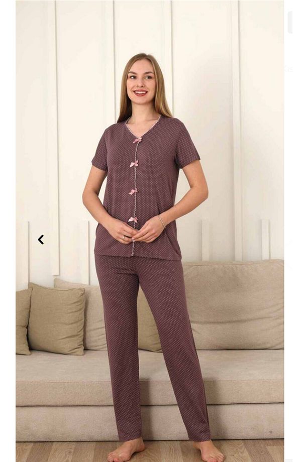 Alimer Kısa Kollu Pijama Takımı - 2