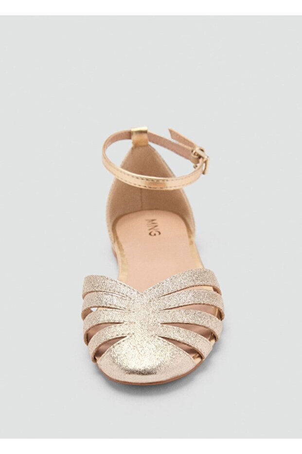 Çizgili sandalet - 3