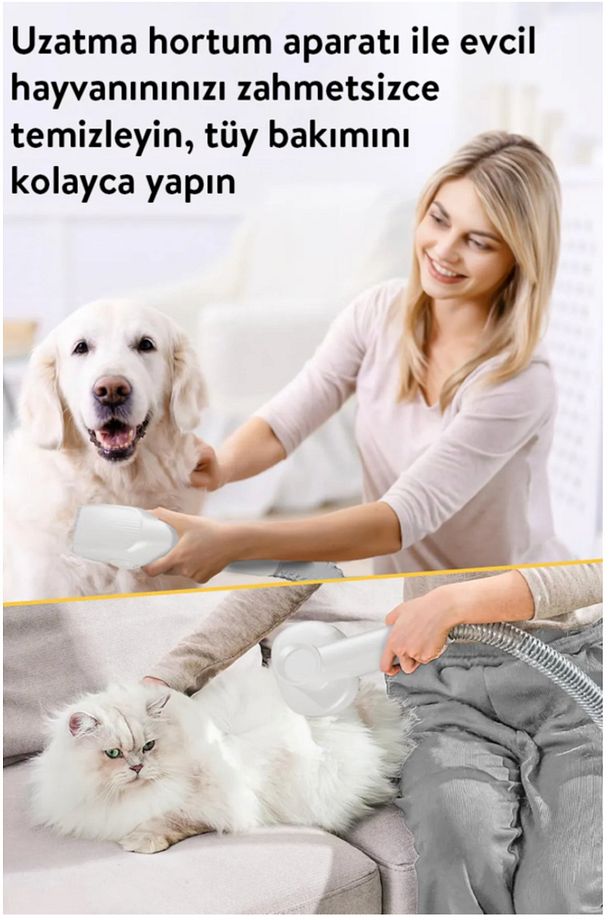 SVC-8623 BLDC Motorlu Şarjlı Dikey Kablosuz  Süpürge (Evcil Hayvan Aparatlı) - 3