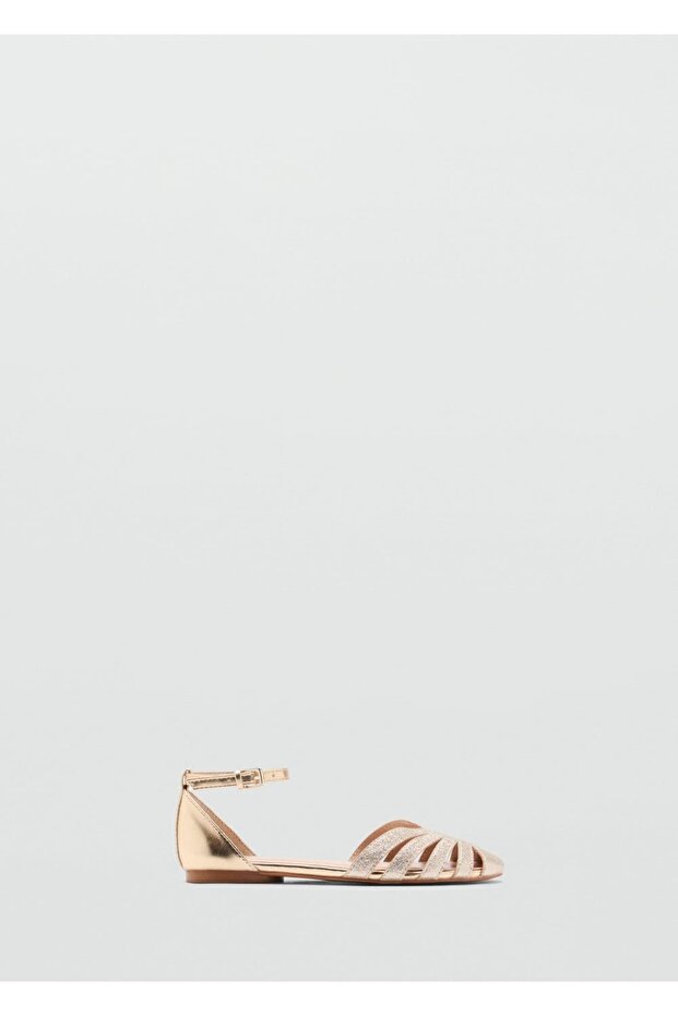 Çizgili sandalet - 2