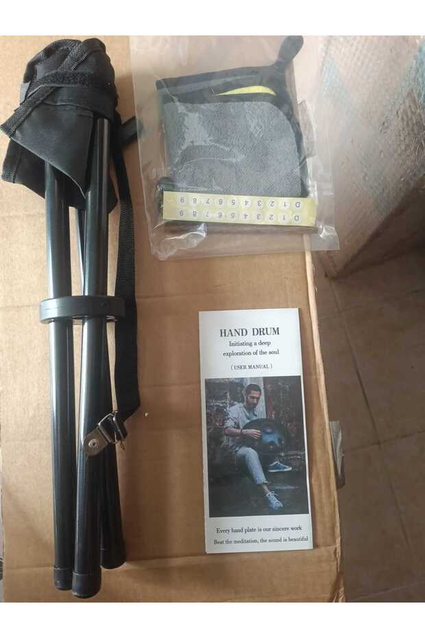 PROFESYONEL SİLVER İTHAL HANDPAN HANGDRUM FUL SET - 5