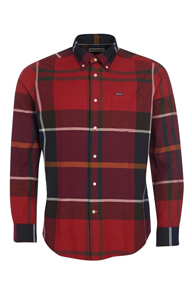 Erkek Dunoon Tailored Gömlek Re52 Red - 3