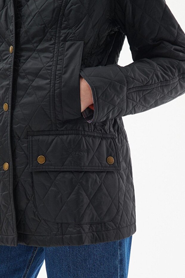 Beadnell Kapitone Ceket Bk91 Black - 6