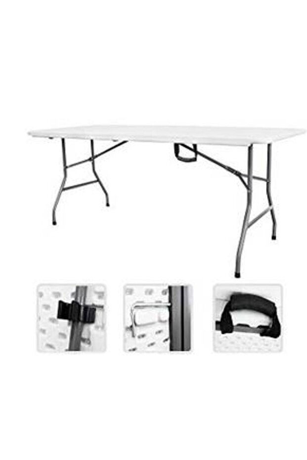 طاوله قابله للطي حجم كبير قياس 180سم - 2