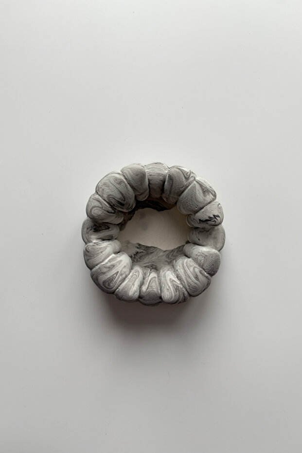 Puf Ash Tray Marble Pattern - 2