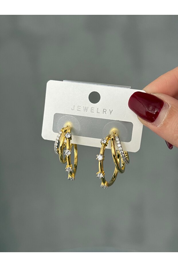 Trouble Halka Küpe - 2