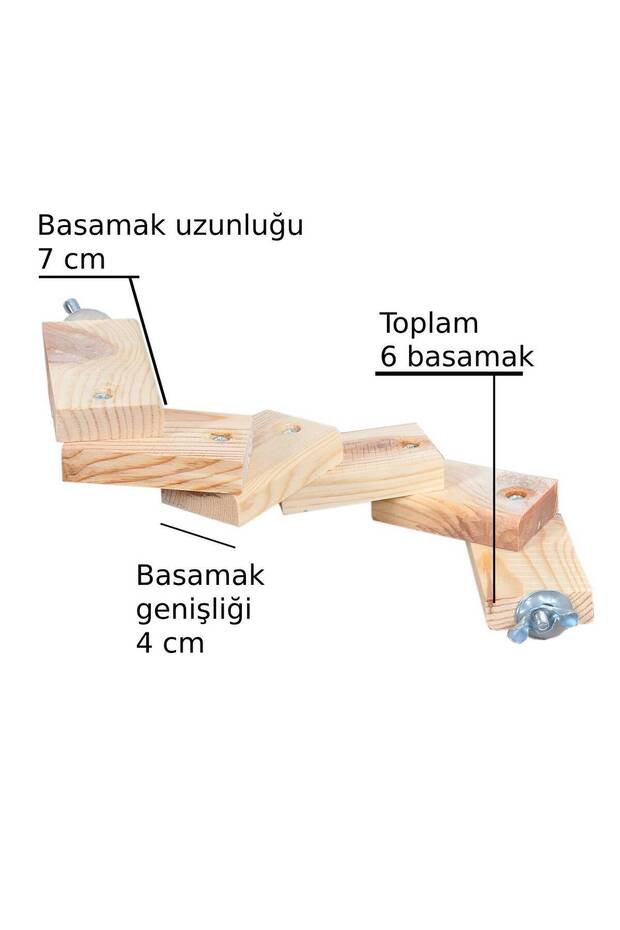 37cm Length Mouse Hamster Ginepig Rabbit Guinea Pig Bird Perch - Ladder Play Track