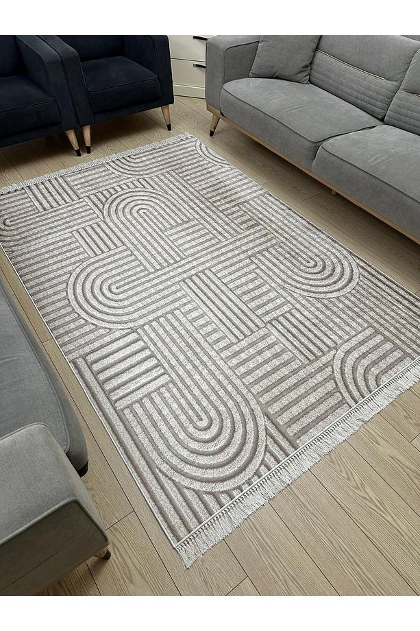 Yıkanabilir Kaymaz Taban Salon ve Oturma odası Halısı 4m² Dört Metrekare ve 6m² Altı Metrekare Ölçü - 1