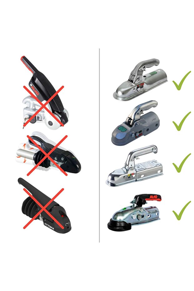 Römork Karavan Topuzlu Kaplin Kilidi (STANDART KAPLİNLER IÇİNDİR) - 3