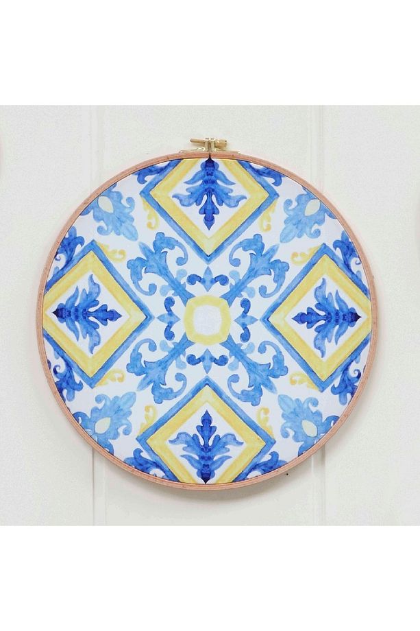 Mandala Duvar Süsü, Mavi Tablo, Mutfak Tablosu, Salon Duvar Süsü, Çocuk Odası Duvar Süsü - 2