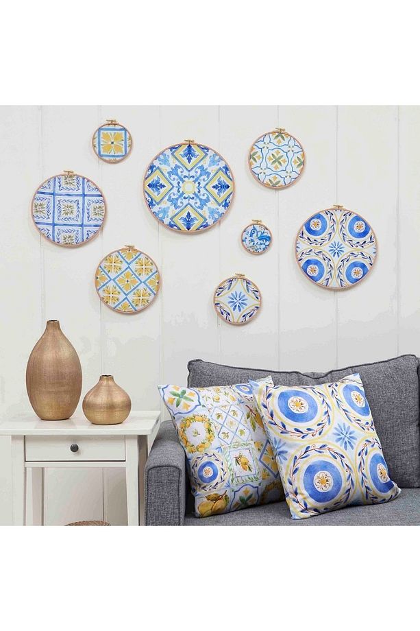 Mandala Duvar Süsü, Mavi Tablo, Mutfak Tablosu, Salon Duvar Süsü, Çocuk Odası Duvar Süsü - 1
