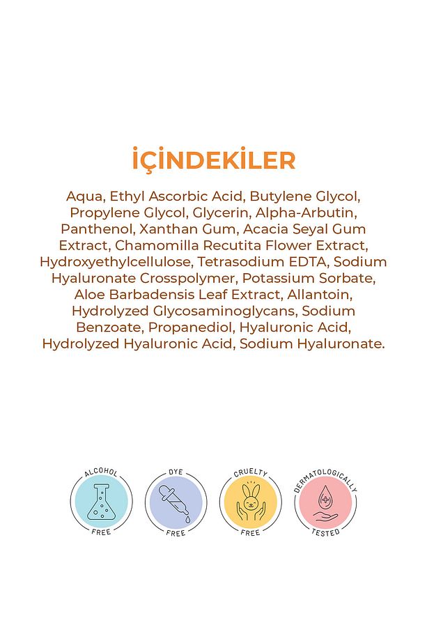 C Vitamini Aydınlatıcı Botanikal Kolajen Serum 30 Ml - 5