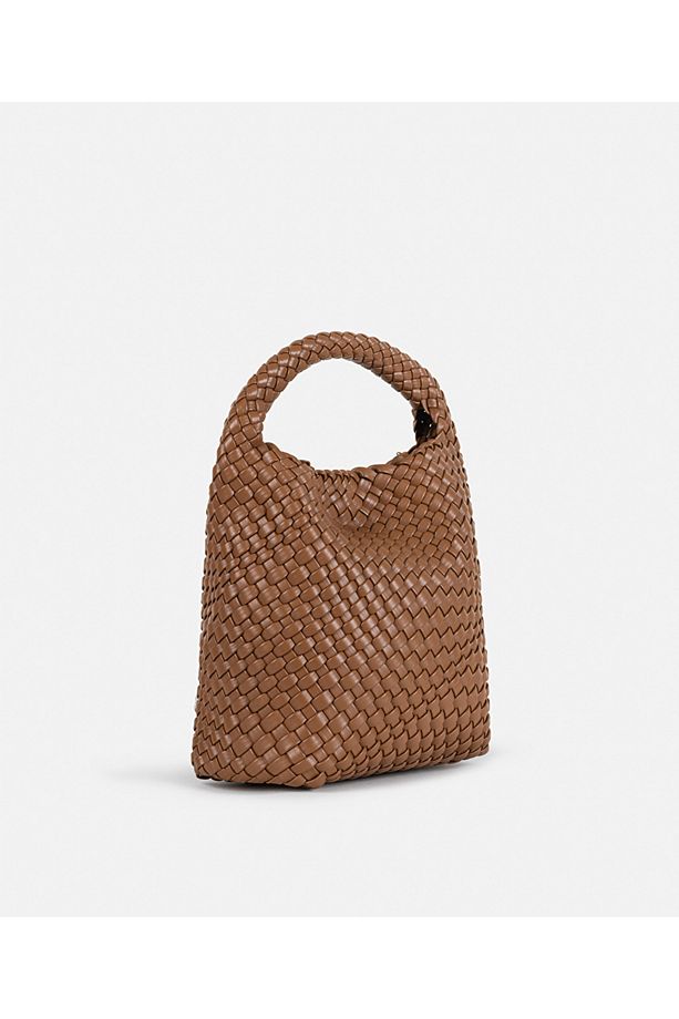 Lattice slouchy small çanta - 3