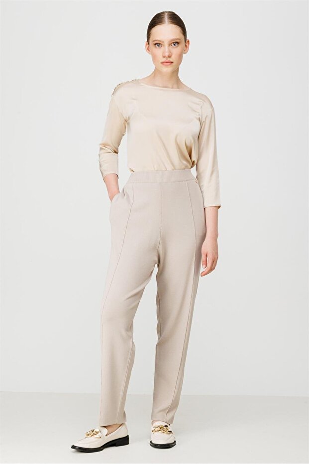 Triko Pantolon Taş - 2