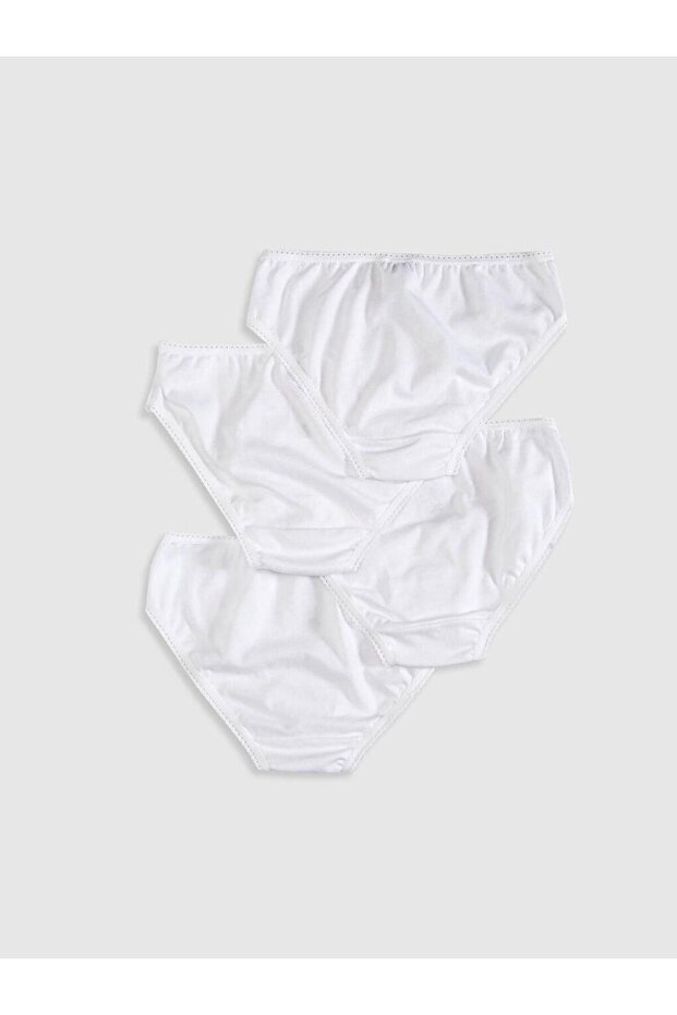 Kız Çocuk Pamuklu Külot 4'lü (S1) - 2