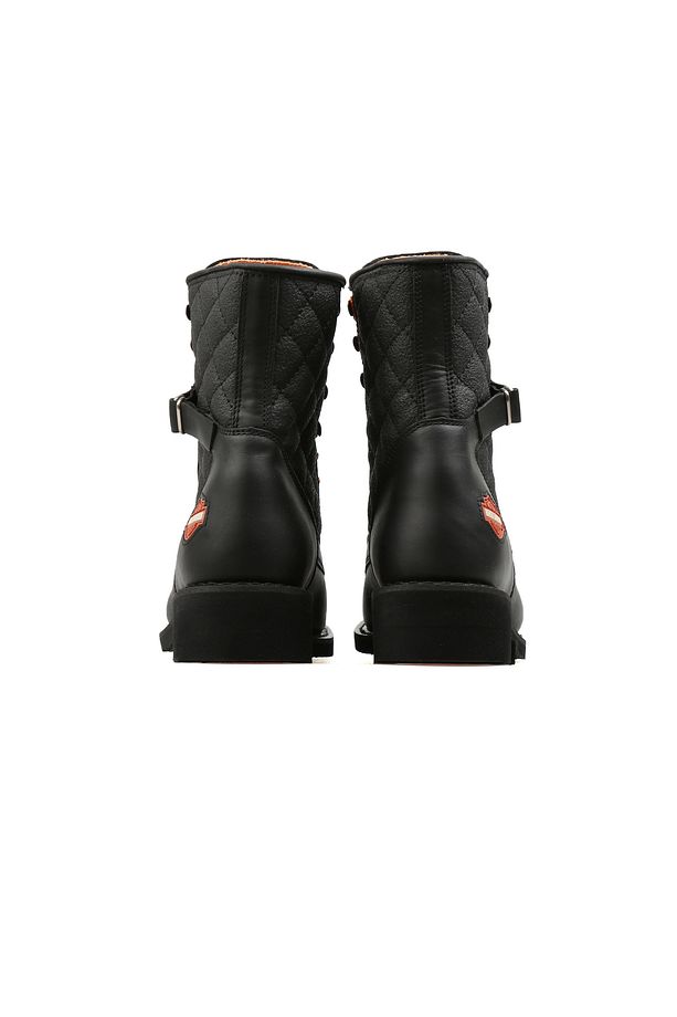 New Worker Black Deri Bot & Bootie - 4