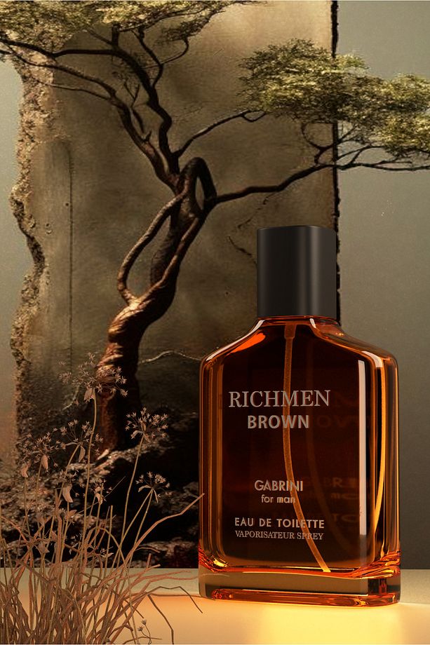 Richmen Brown EDT For Man 100 ml 3 adet + koku kartı hediye - 5