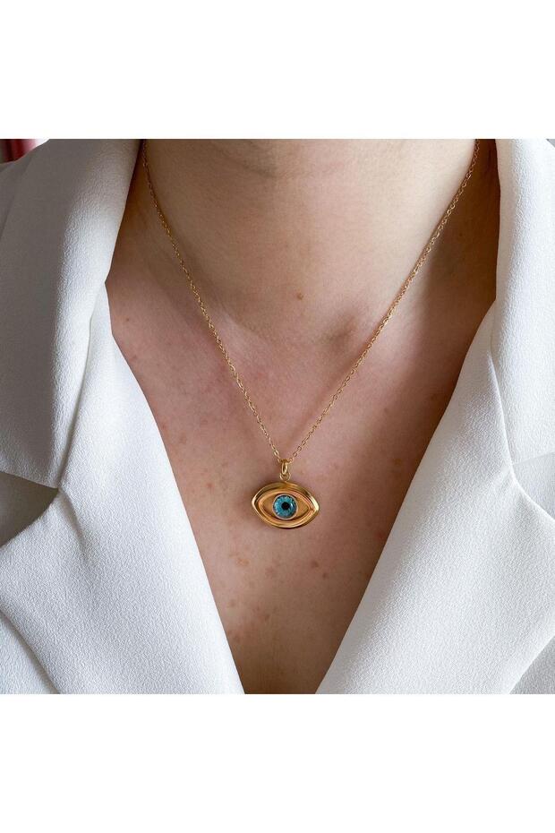 Çelik Göz Kolye - 2