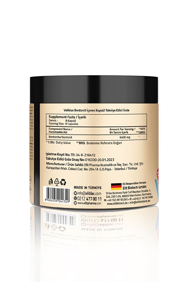 Bentonite 6400 Mg 240 Capsules - 2