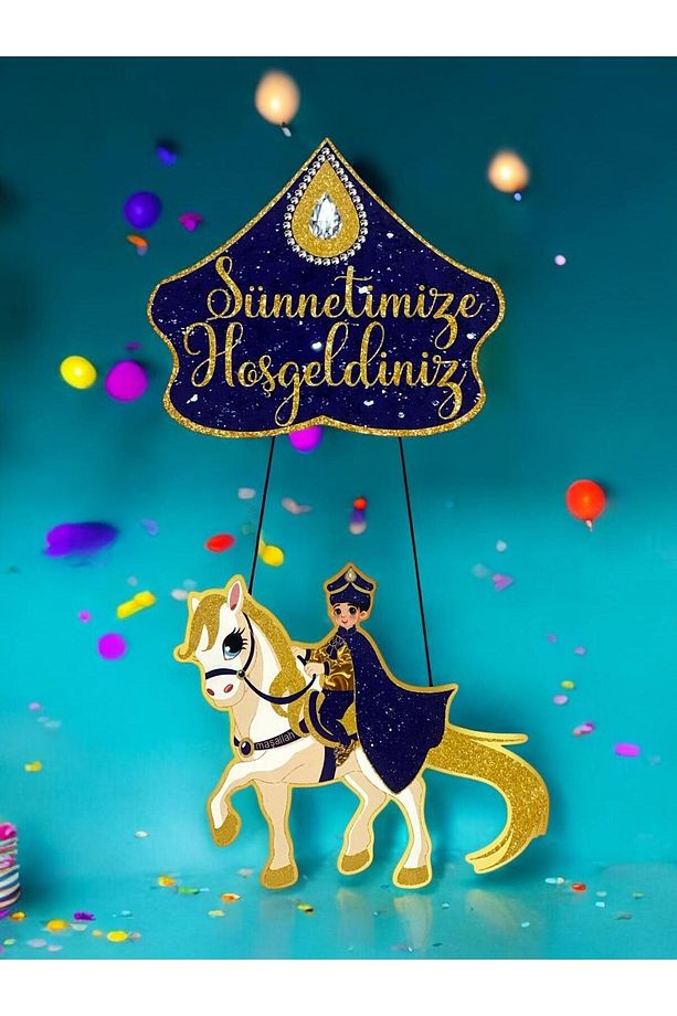 Sünnetimize Hoşgeldiniz Kapı Süsü - 3
