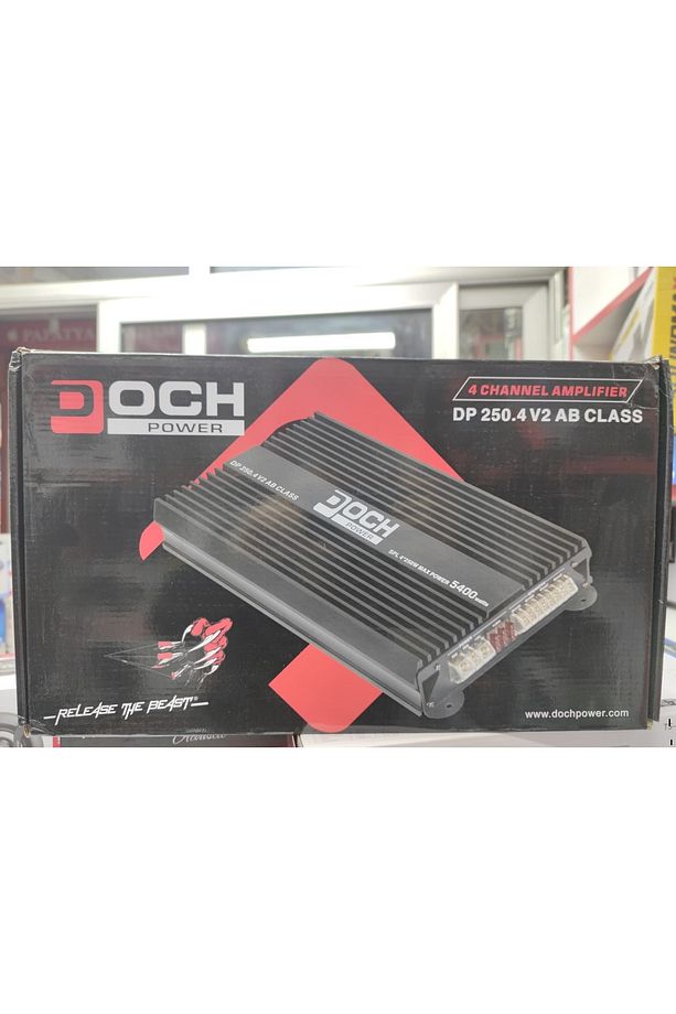 DP250.4 V2 AB CLASS 4 KANAL MOSFET OTO AMFİ - 2