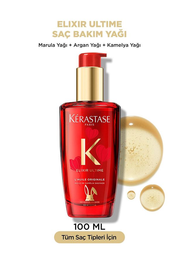 Elixir Ultime Rabbit Rouge Edition Saç Serumu 100 ml - 1