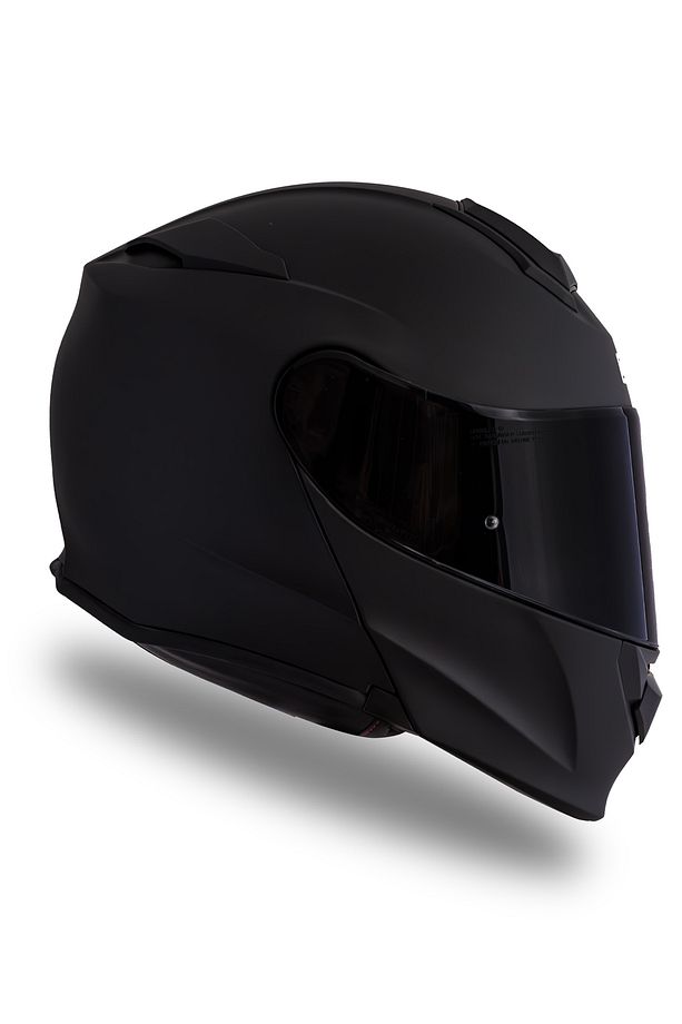Delta Basic Mat Siyah çene Açılır Kask - 2