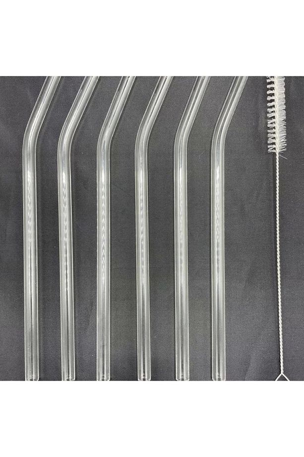 6'lı 9mm. 20cm Boyunda Cam Pipet, 1 Adet Pipet Temizleme Fırçası Ve 1 Adet Pipet Kapağı Seti - 7