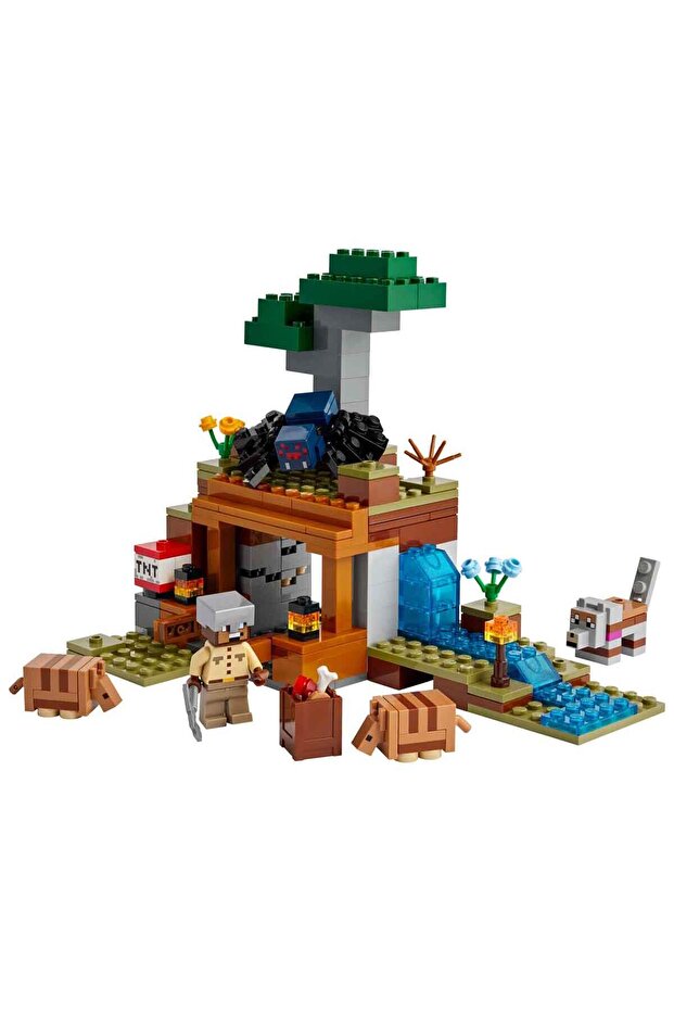® Minecraft® Armadillo Maden Keşfi 21269 - 8+ Çocuklar için Yaratıcı Oyuncak Yapım Seti (247P) - 3