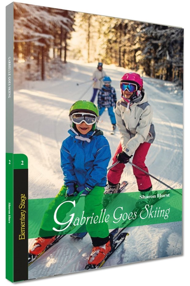 English Story Gabrielle Goes Skiing / Sharon Hurts / Kapadokya Yayınları / 9786257644433