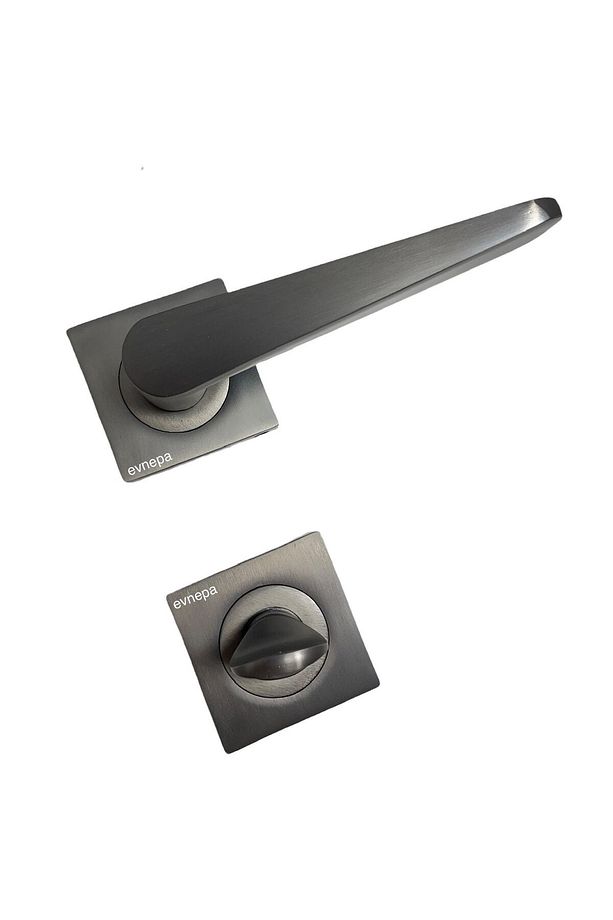 Kapı Kolu Füme Wc Rozetli Toro - 4