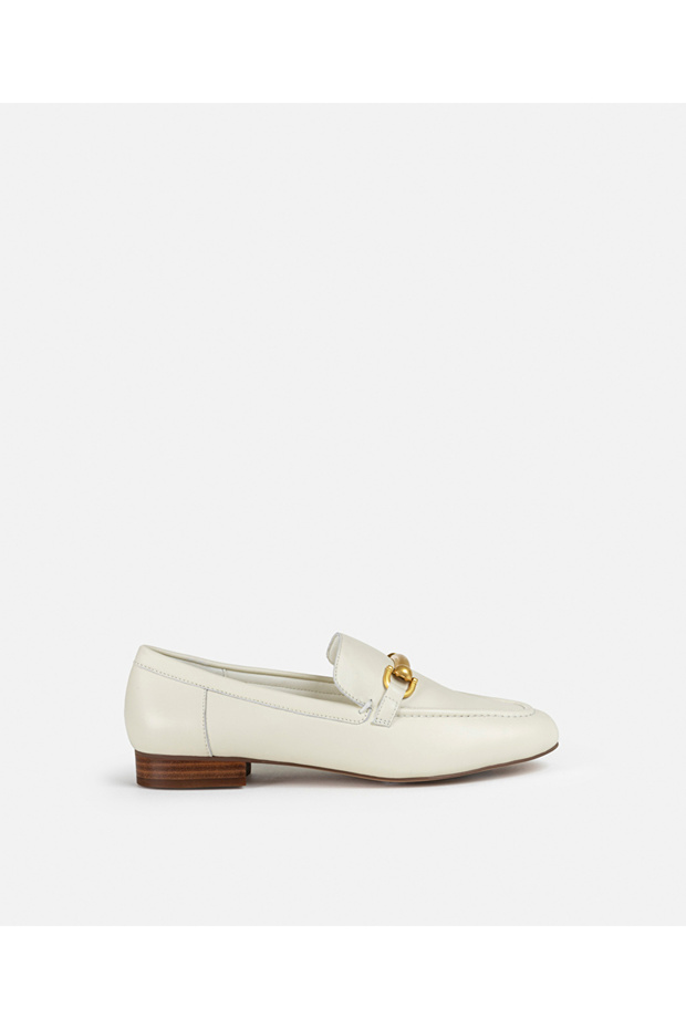 Tokalı Deri Loafer - 1