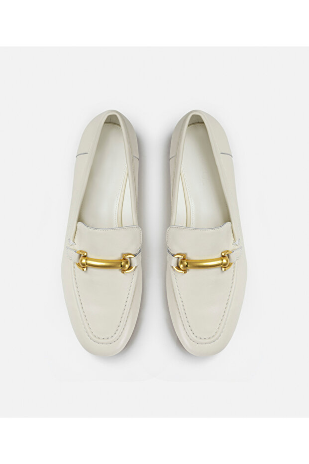 Tokalı Deri Loafer - 5