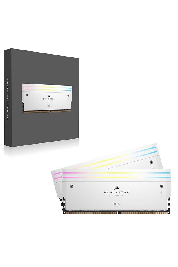Domınator Tıtanıum Rgb 32gb (2X16GB) 7000mhz Cl34 Ddr5 Intel Xmp Beyaz Ram-cmp32gx5m2x7000c3 - 2