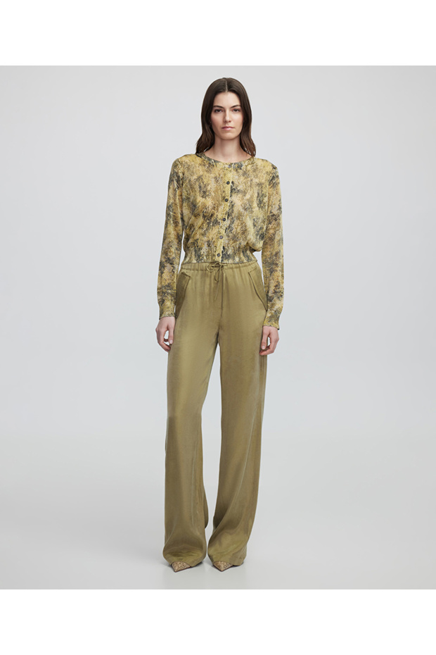 Baskılı hırka - 2