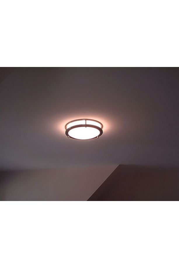 Elektrikle Çalışır Radar Sensörlü Karanlıkta Hareket Gördükçe Yanar 24 Watt 4000 Kelvin Led Aplik - 7