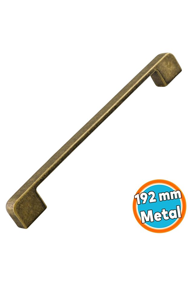 Metal Handle 192 mm -19.2 cm Furniture Drawer Kitchen Cabinet Cupboard Handles Handle Handle Antique Yellow