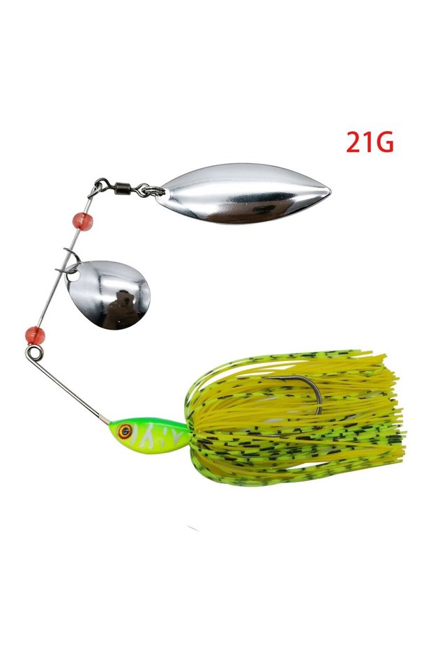 spinner9 Mycena 16G&18G&21G Spinner Bait Bass Jig Chatter Bait Fishing Lure Chatterbait Fishing Kit