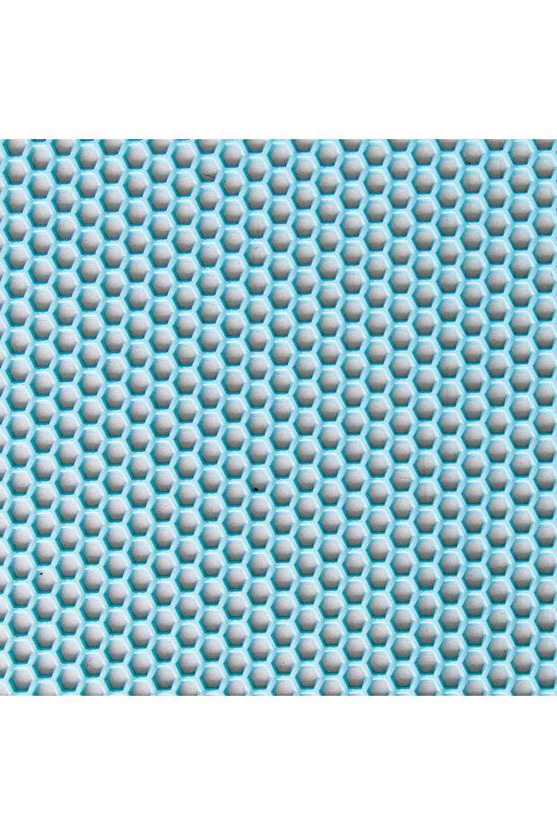 ممسحة أرضية منقوشة على شكل قرص العسل مقاس 90 سم × 200 سم KESKK